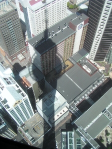 Shadow of skytower